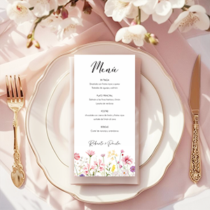 Menú Evento 10.5×21cm